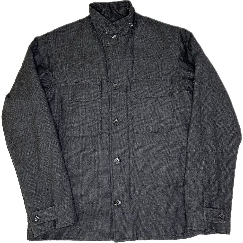 ENGINEERED GARMENTS Men’s Wool Field Shirt Jacket M Charcoal Made In USA